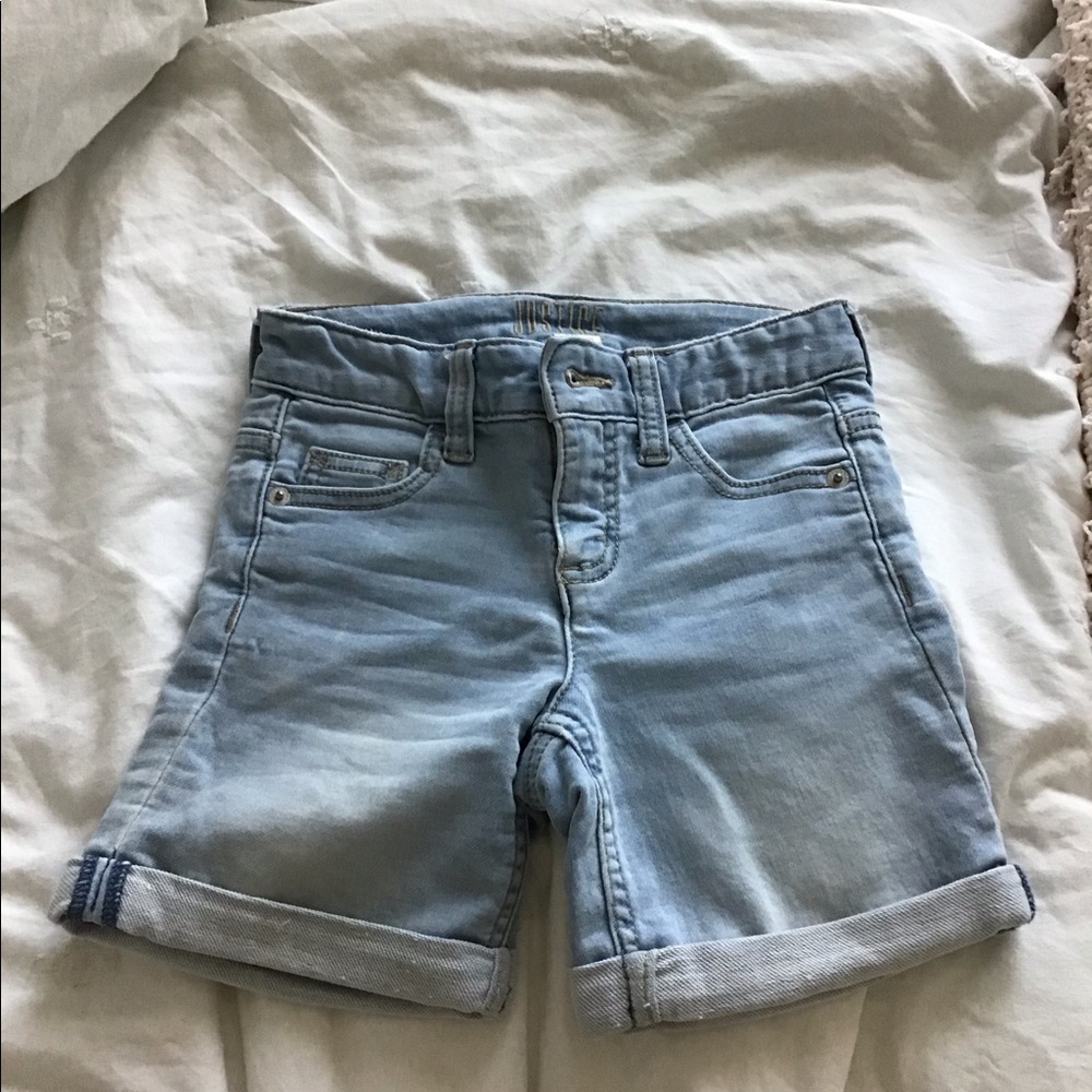 Kids Justice Blue Jean Shorts